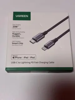 「未使用品」 UGREEN USB-C to Lightning ケーブル 1m