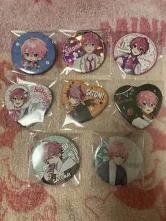 すとぷり　さとみ　缶バッジ　8個セット