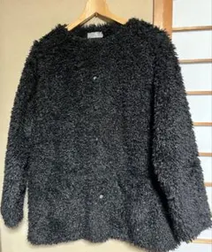 workmanプラス　デチャッタブルプードルファーアウターLLサイズ