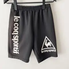 le coq sportif ジャージ ハーフパンツ ブラック M 体育 部活