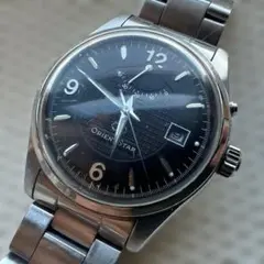 極美品】オリエントスター 36mm 自動巻 ブラック文字盤 - メルカリ