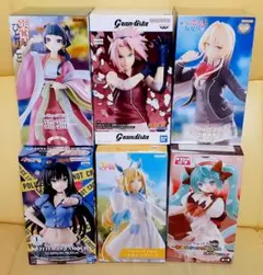6体セット　NARUTO　ウマ娘　他 　プライズ　フィギュア　まとめ売り