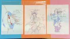 原画クリアファイル 五条悟　３枚セット