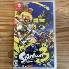 【美品】スプラトゥーン3 ソフト　Nintendo Switchパッケージ版