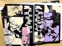 カグラバチ　クリアポスター　六平千鉱　漣伯理　2枚セット