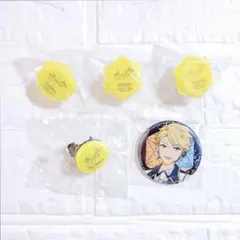 あんスタ スタライ リングライト 缶バッジ 鳴上嵐 Knights