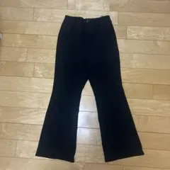 GU フレアパンツ　ストレッチ