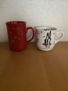 クリスマスマーケット マグカップ2個セット