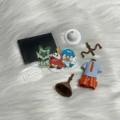 ポケモン フィギュア ミニチュアトルソー　アクリルスタンド セット