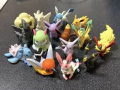 ポケモン フィギュア 指人形 ソフビ モンコレ イーブイ進化系　15体セット