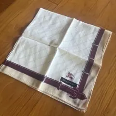 BURBERRY チェック柄 ハンカチ 約50cm