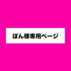 ぽん様 専用ページのサムネイル