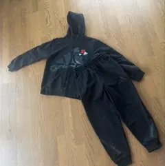 adidas ジャージ上下セット ブラック