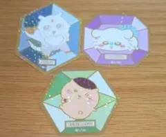 ちいかわ キラキラダイカットステッカー 3枚セット