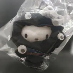 【新品】サンリオ ミャクミャク なりきりぬいぐるみ カラビナ ブラック キティ