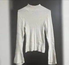 【最終値下げ】GRL ホワイト タートルネック セーター L