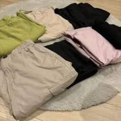 ボトムス7点セットまとめ売り ロングパンツ3点、スカート4点