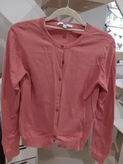 UNIQLO オレンジ カーディガン Sサイズ