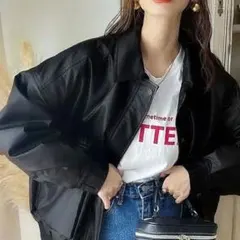 JaVa　レザージャケット　ブラック