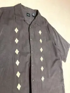 激シブ SILK ICON 開襟シャツ Vintage silk シルクダイヤのサムネイル