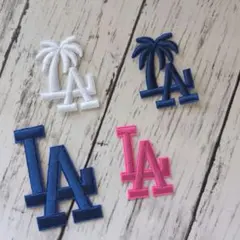 4枚set★ LA ロサンゼルス アイロン ワッペン