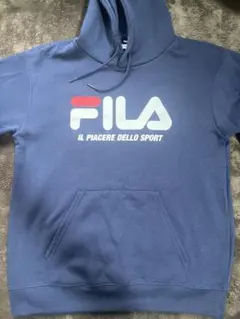 FILA パーカー ネイビー Mサイズ