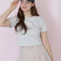 JILL by JILLSTUART ショート丈刺繍ロゴTシャツのサムネイル