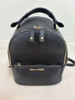 Maison de FLEUR ブラック リュック