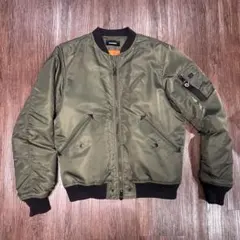 DIESEL MA-1 ディーゼル　フライトジャケット カーキ Lのサムネイル