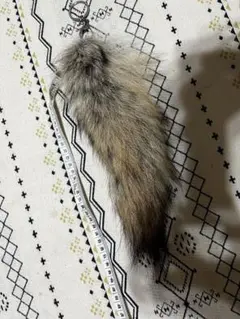 ファー キーホルダー しっぽ