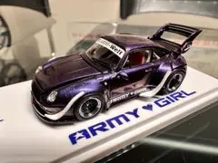 AR KAIZO RWB 993 ARMY GIRL モデルカー