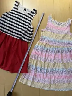 【値引き中】ノースリーブワンピ　まとめ　130 140 H&M グローバルワーク