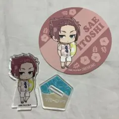 ブルーロック and GALLERY ミニキャラアクスタ コースター 糸師冴