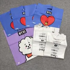 【公式】bts bt21 line friends ショッパー袋