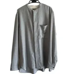 メンズバンドカラーシャツ