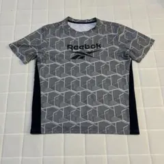 Reebok リーボック 半袖Tシャツ S グレー 幾何学柄 メンズのサムネイル