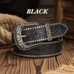 スタッズベルト アメカジ y2k ブラック ヴィンテージ 古着