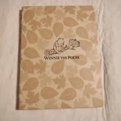 くまのプーさん　バインダーとメモパッドa4
