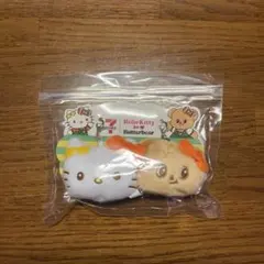 ハローキティ & バターベア キーホルダーセット　タイのセブンイレブン