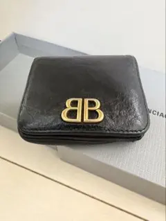 BALENCIAGA Bロゴ 三つ折り財布 - メルカリ