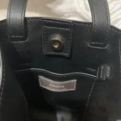 COOCO ショルダーバッグ ブラック
