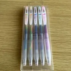 SARASA 多色ボールペン 0.5mm 5本セット