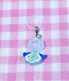 ぴちぴちピッチ めじるしアクセサリー 水色 波音