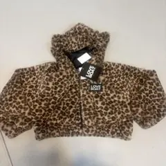 ラブボート　猫耳　 アウター　ジャケット　ヒョウ柄　130 コギャル