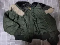 【訳あり】【Lサイズ】【ビンテージ美品】旧タグ【USA製】【アルファ】N-2B