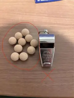 野田鶴声社　コルクのみ　ラグビー　サッカー　レフリー　ホイッスルのサムネイル