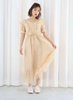 ナイスクラップ  シアードレスワンピース