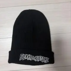 Fucking Awesome ニット帽 ビーニー ブラックのサムネイル