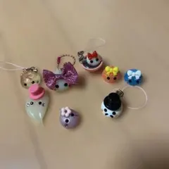キャラクター ストラップ ほっぺちゃん7個セット ミニチュア
