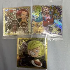 ワンピース　ウエハース　SEC、SGRバギー、Rサンジ